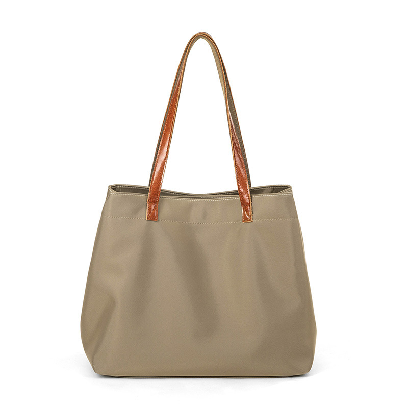 Women's Large Capacity Nylon Oxford Tote Bag, Casual Versatile Shoulder Bag, Trendy Canvas Handbag - Thumbnail 5