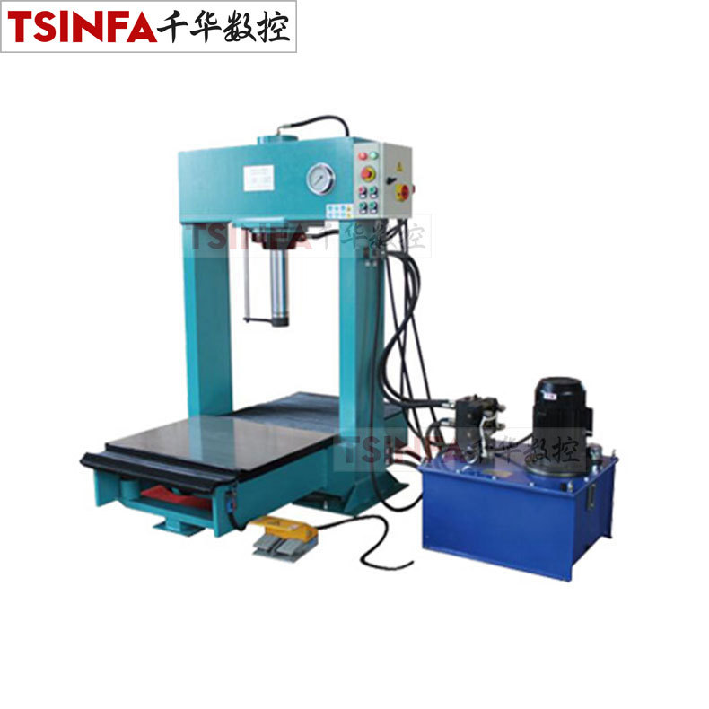 轴类钢管校直机100吨现货龙门双柱门框式液压机冲压铆合