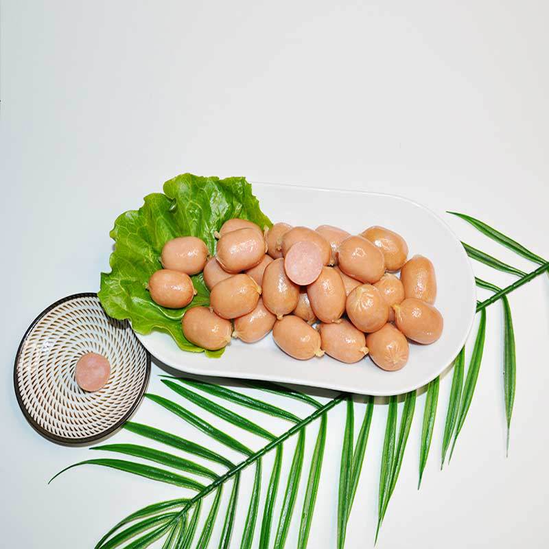 安井脆骨啵啵肠2.5kg火锅丸子麻辣烫关东煮食材速冻迷你小香肠|ms