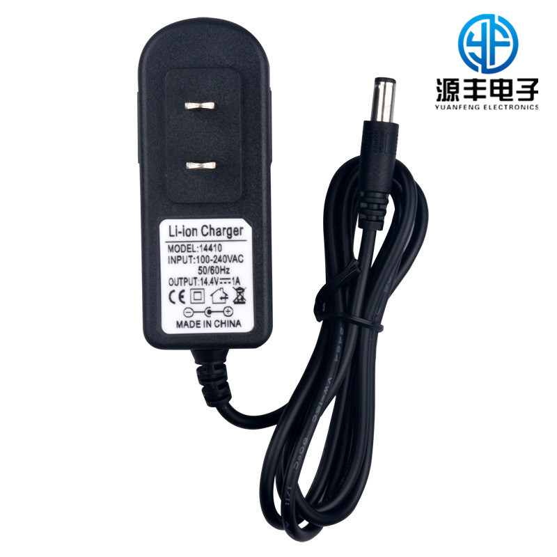 批发14.4V1A充电器 12V恒流恒压铅酸蓄电池电瓶充电器 充满转灯