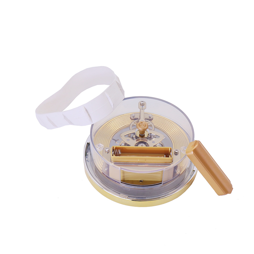 Artesanía movimiento incrustado Metal Gear hora accesorios diámetro 103mm perspectiva reloj cabeza movimiento