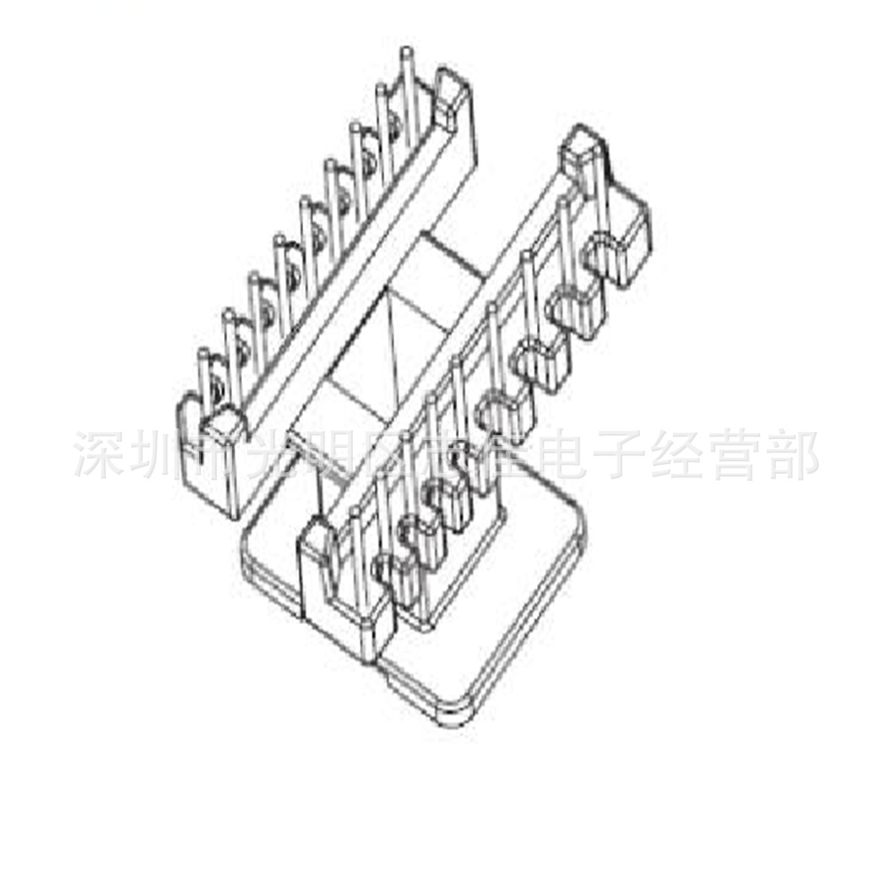 Power supply, skeleton, transformer