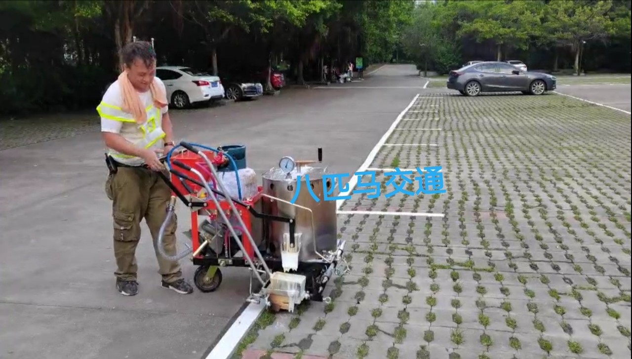 热熔马路划线机 交通标线热熔划线一体机 道路画线机 批发