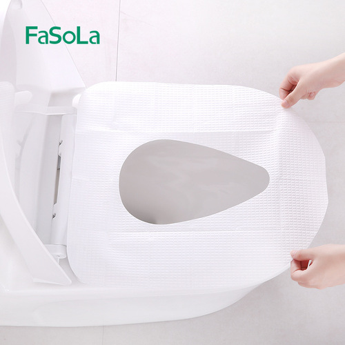 FaSoLa disposable toilet mat maternity travel maternity toilet paper thickened toilet cover seat paper