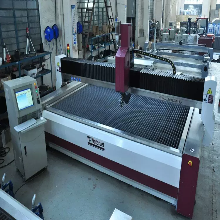 永昌金属玻璃石材45°切割高压数控3D五轴水刀切割机