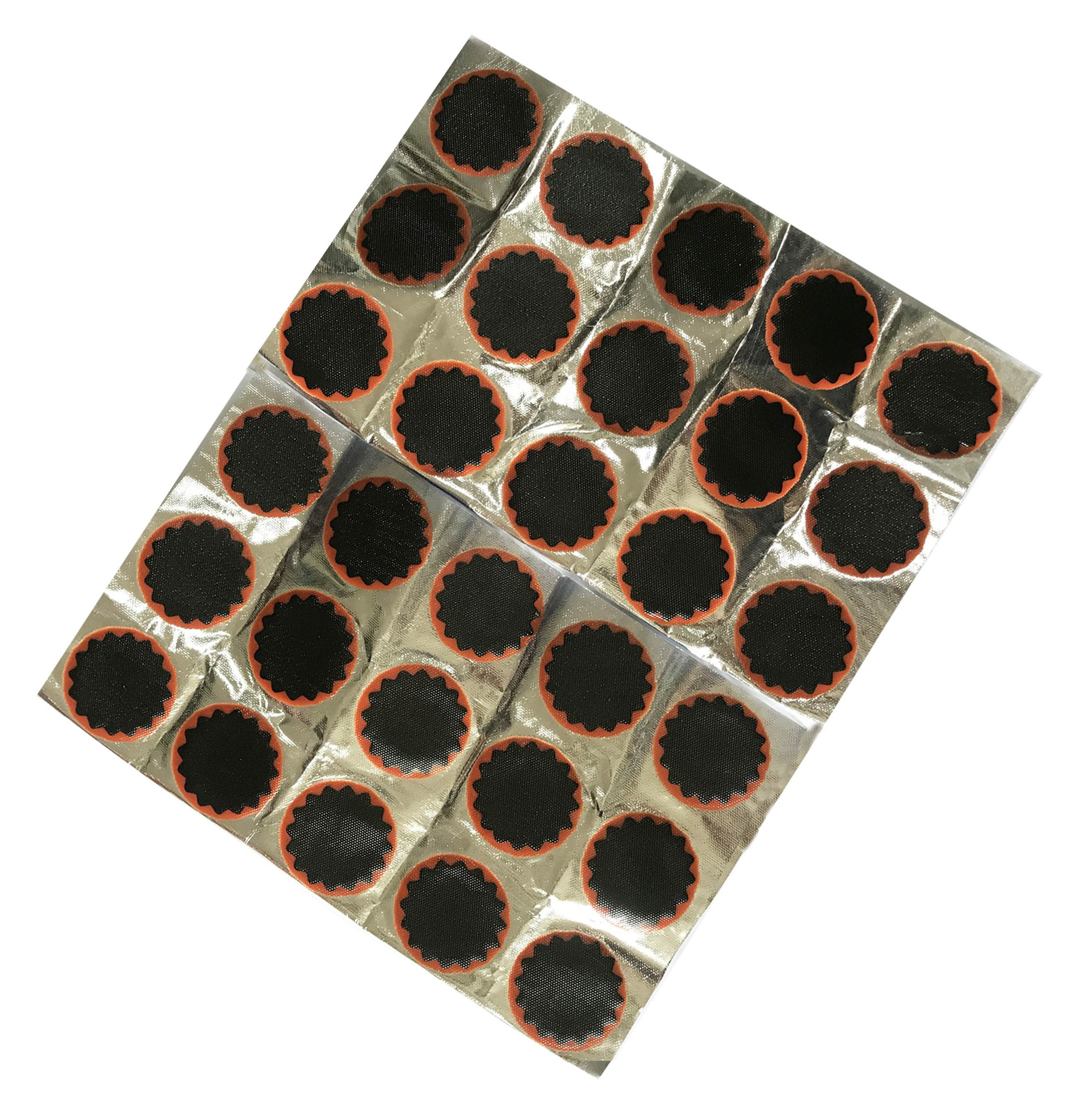 NO4补胎片圆形 星形齿轮42MM  冷补胶 自行车山地车修理 补胎工具