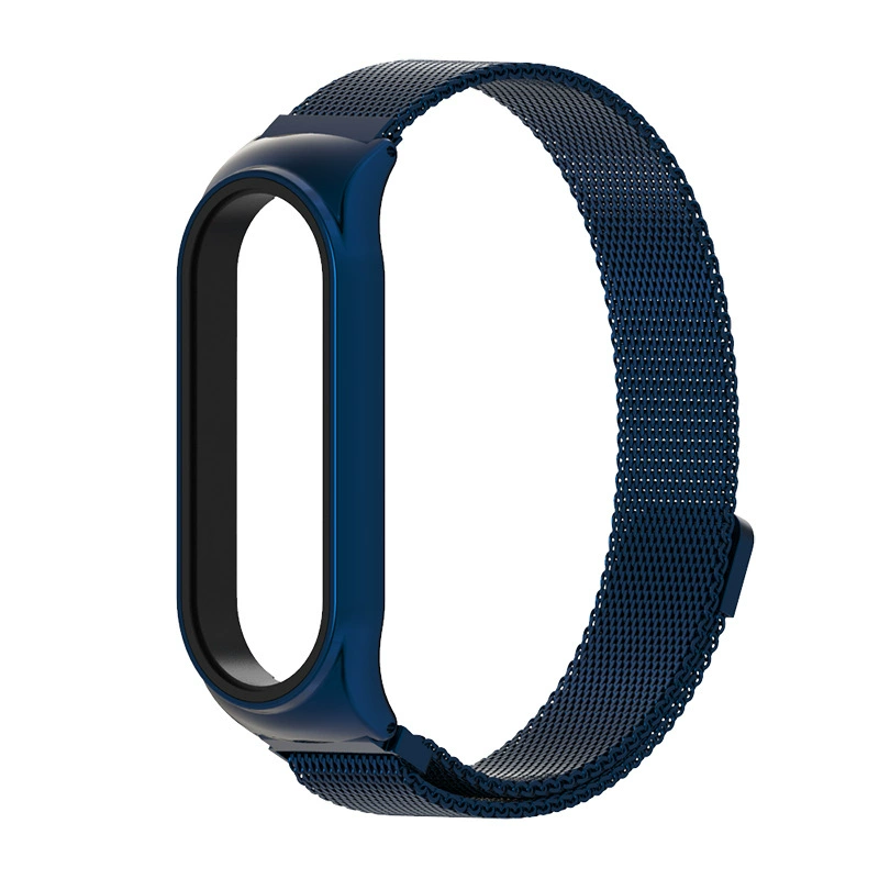 Совместимо с Amazfit Band 7 Huami браслет 5 лент металл три бусины Strite Magland Magnetic Magnetic Suffering