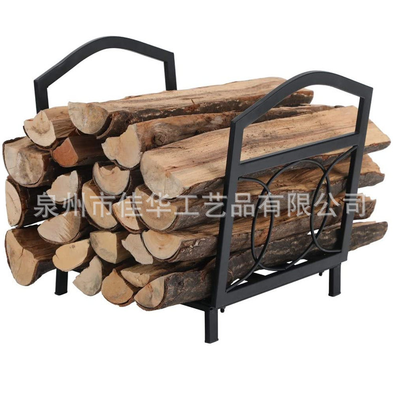 Metal Iron art wood Storage rack Timber stacking rack Firewood frame Wood storage rack
