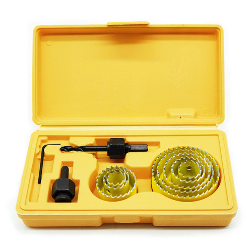Woodworking Hole Saw Kit 8/13PC Drywall Hole Saw Spot Light Hole Saw Plastic Thin Wood Hole Saw
