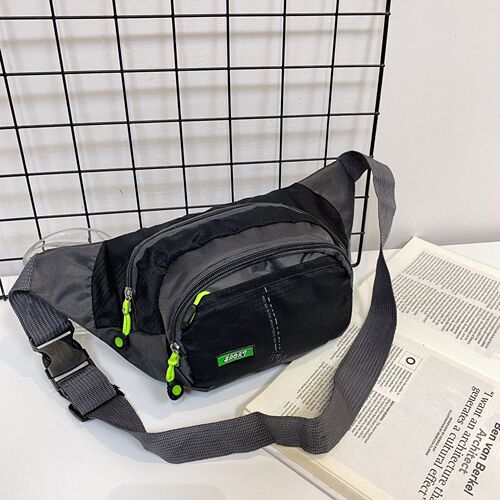 Manufacturer sports waist bag single shoulder crossbody fitness business wallet outdoor sports bag close-fitting waist bag