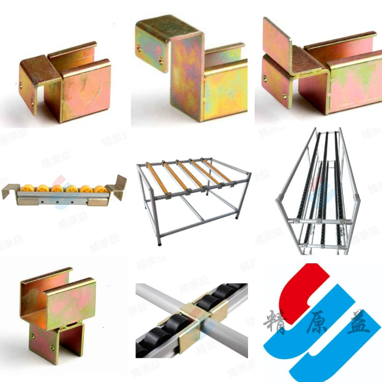 Пряжка Конца Рельса скольжения алюминиевого сплава металлического листа трубки соединения прокладки подачи фабрики Оптовая постная