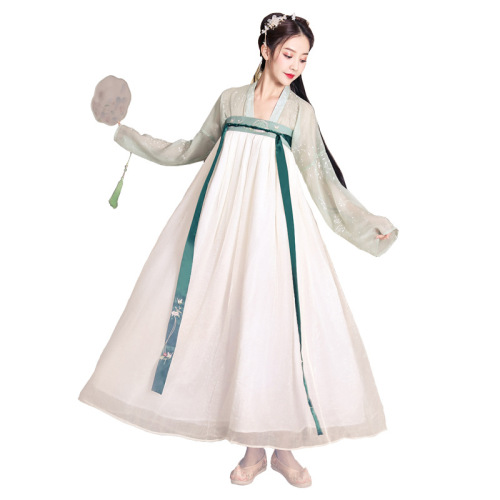 National season embroidery Hanfu fairy Qing student adult retro Hanfu Ru skirt