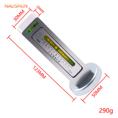 Four wheel positioning magnetic level, level ruler, tilt angle adjustment auxiliary tool, magnet four-wheel positioning level