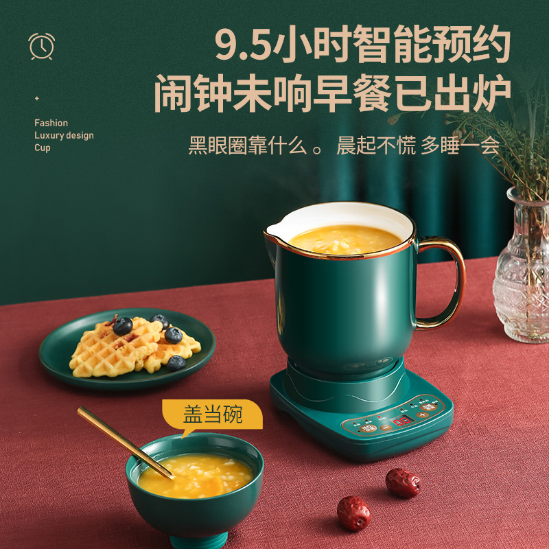 Creative Gift Multifunctional Electric Stew Cup Mini Health Cup Flower Teapot Health Pot Women's Day Gift