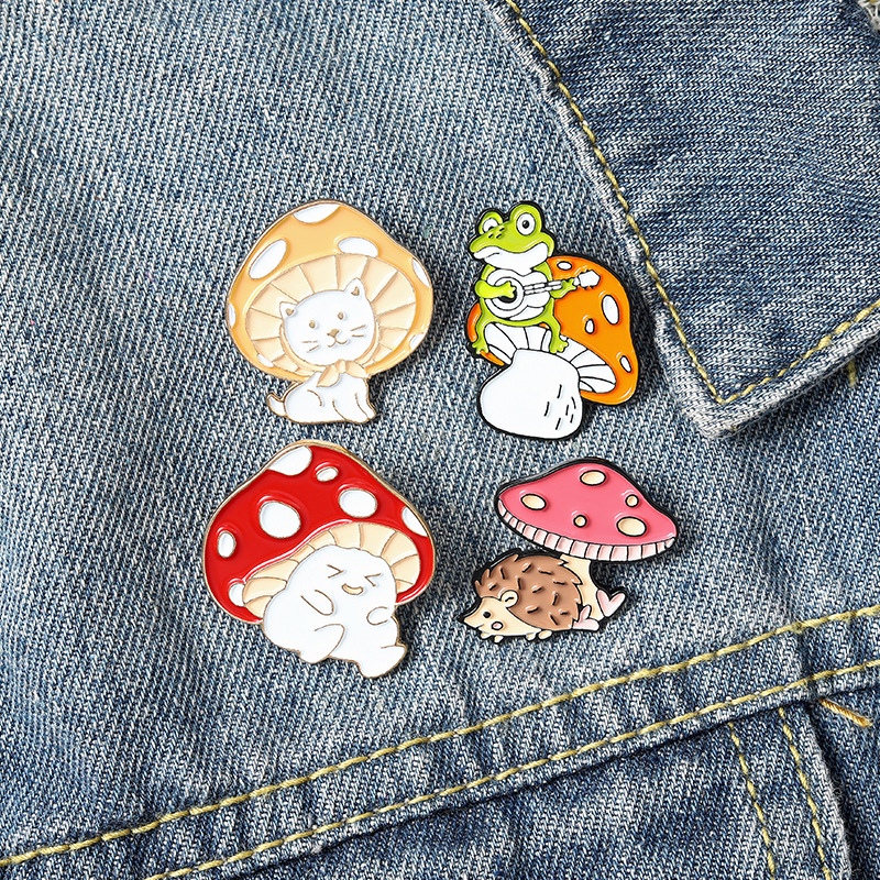 Cartoon brooch