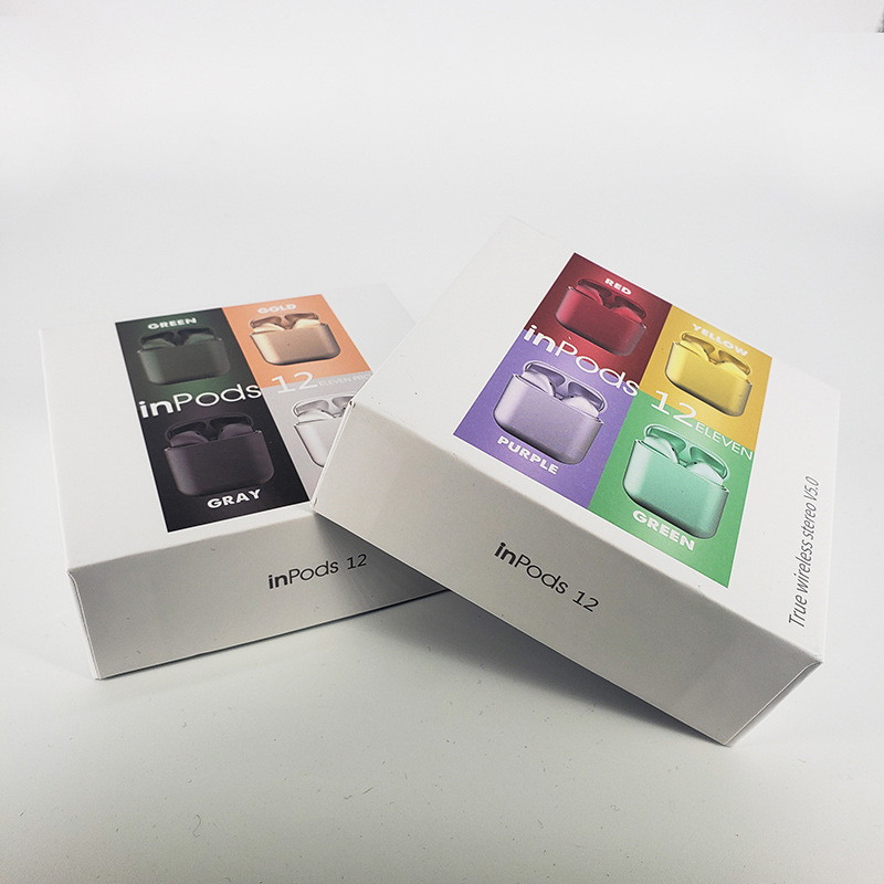 Processing of Incoming Materials to Customize 3C Digital or Bluetooth Headset Products I7S I11 I12 Inpods12 Macaron