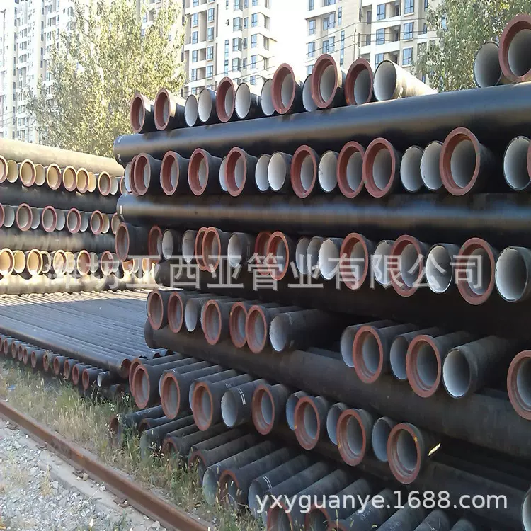 承插球墨铸铁管 胶圈连接球墨管 球墨铸铁排水管 厂家直销