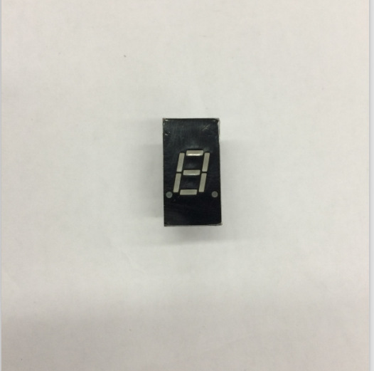 0.3英寸1位2个小数点数码管 外形尺寸10*19MM 共阴 共阳 红色高亮