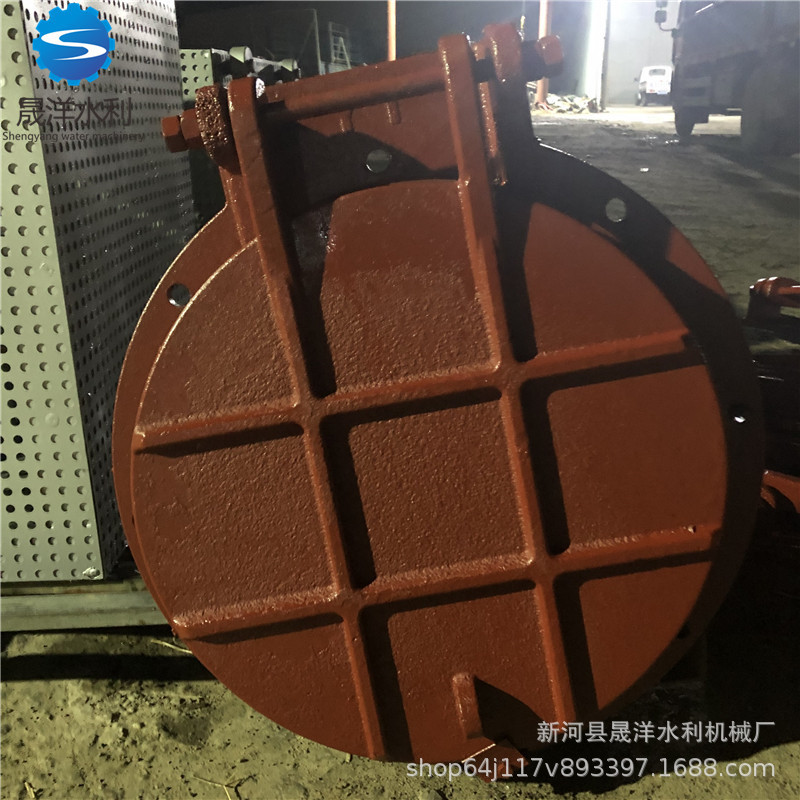 The Conduit cast iron Shoot the door flange Connect Wall hanging pouring automatic cast iron Shoot the door