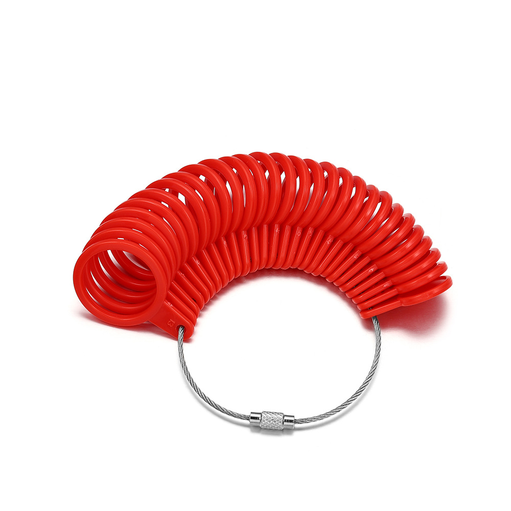 Kunststoff Einfarbig Ringgrößen-Messgerät display picture 21