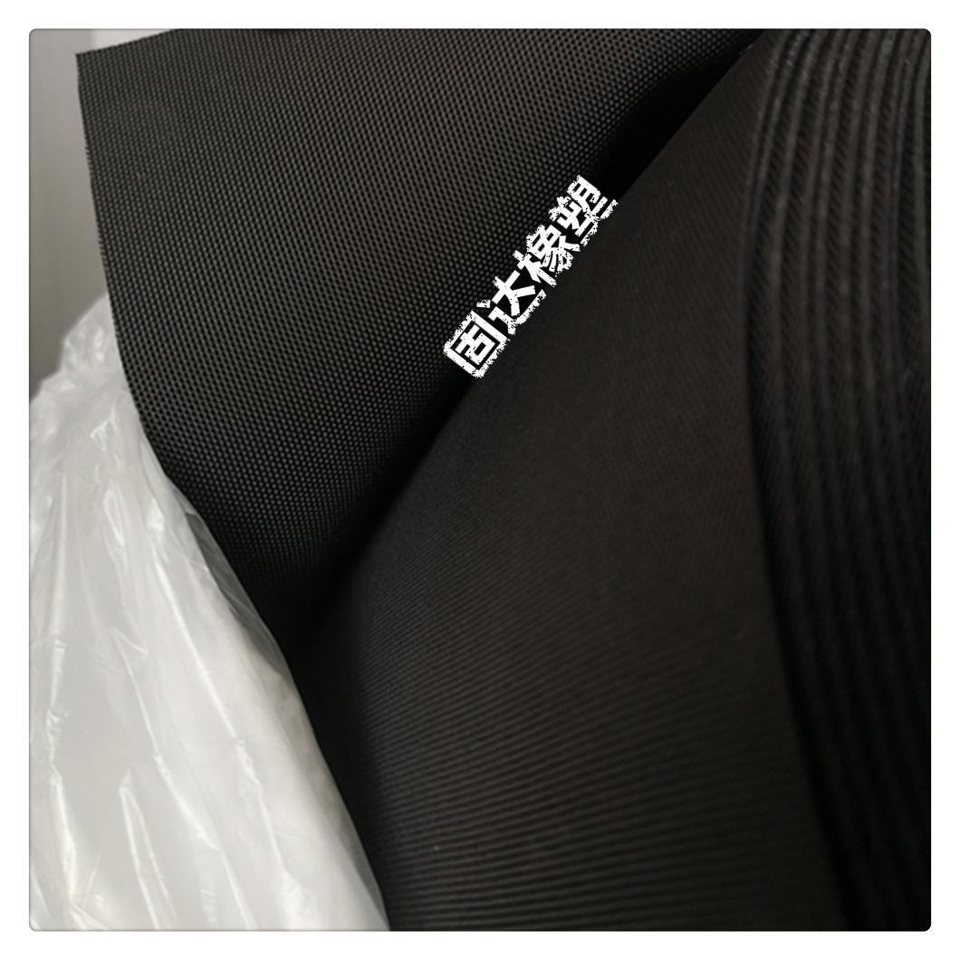 定制生产 毛面橡胶垫 布纹面橡胶板 双面单面布纹 欢迎咨询