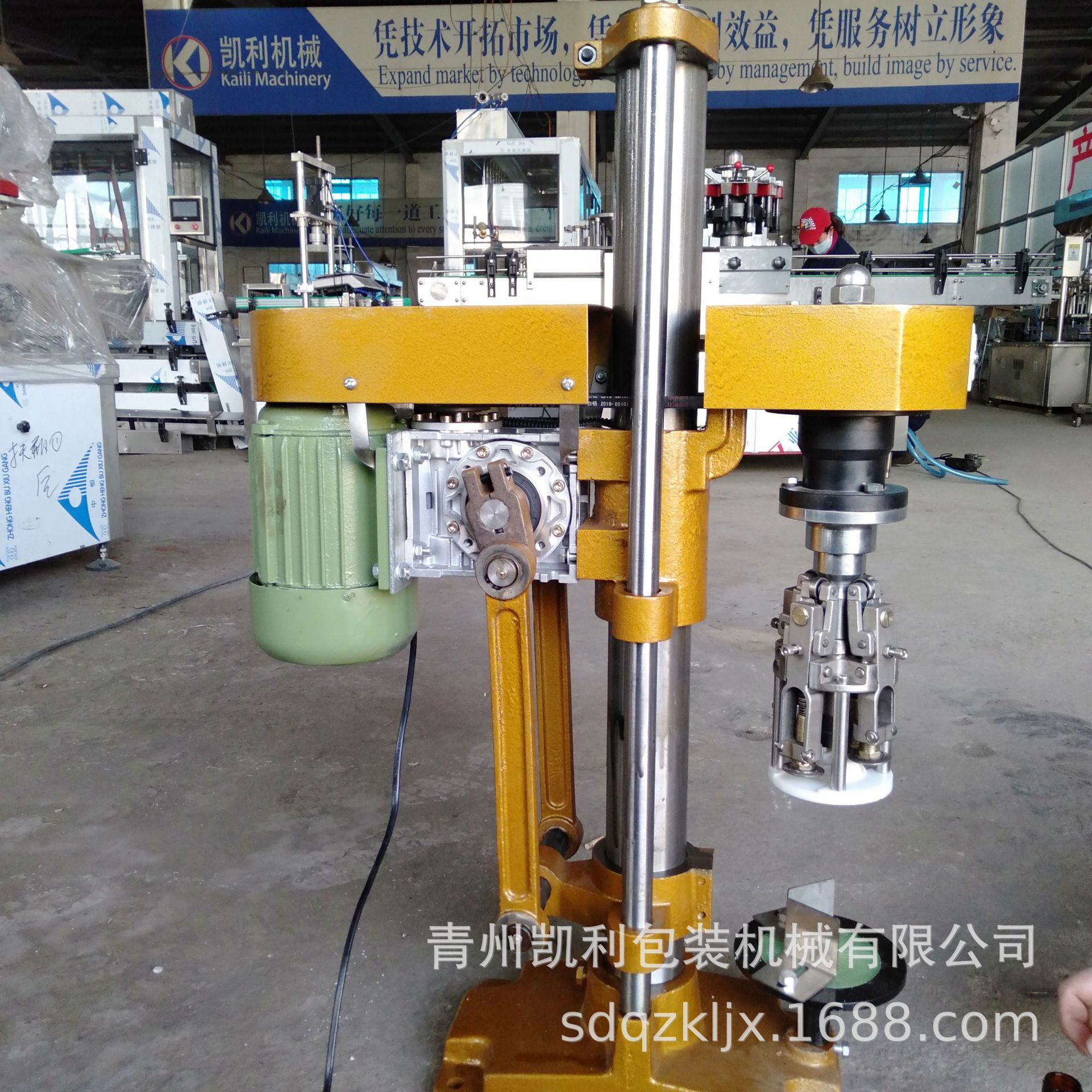 旋盖机 铝盖旋盖机 30-50毫升口服液 玻璃瓶 100毫升口服液锁盖机