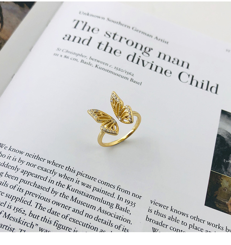 Butterfly Ring - Silver