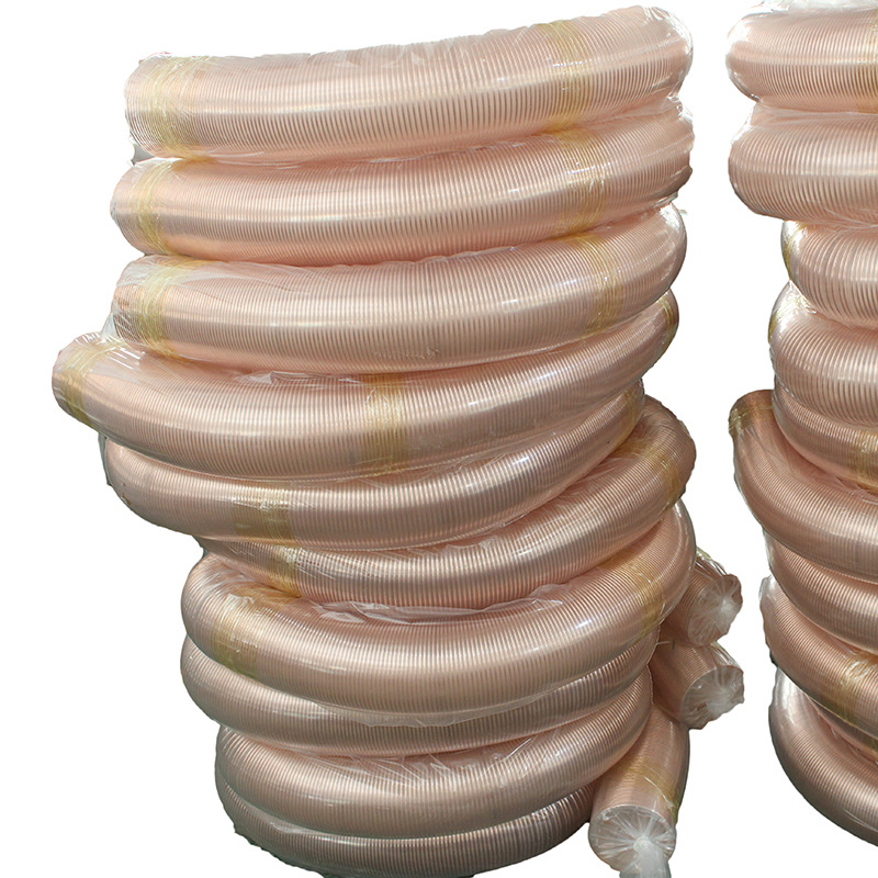 木工吸尘管 工业吸尘管 耐磨尘管 雕刻机吸尘软管 透明钢丝软管