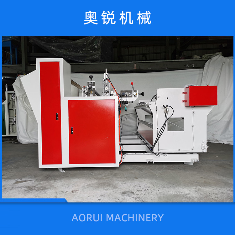 奥锐机械供应简易无纺布点断机 全自动熔喷布热风棉立式分切机