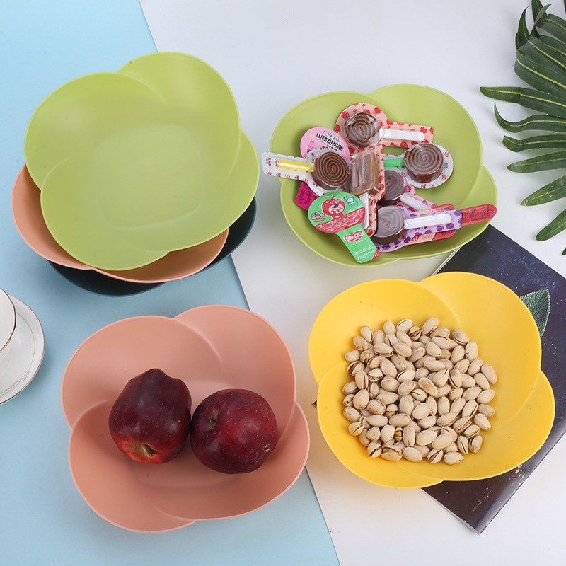 创意欧式水果盘家用客厅塑料果盘办公室糖果零食瓜子坚果盘干果盘