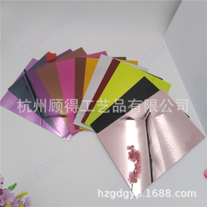 厂家供应PMMA银色亚克力镜面 亚克力银色茶色半透明板真空电镀