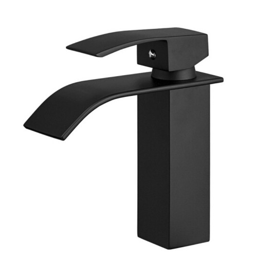 Factory direct sales European style waterfall outlet basin single hole hot and cold washbasin basin faucet bathroom cabinet faucet