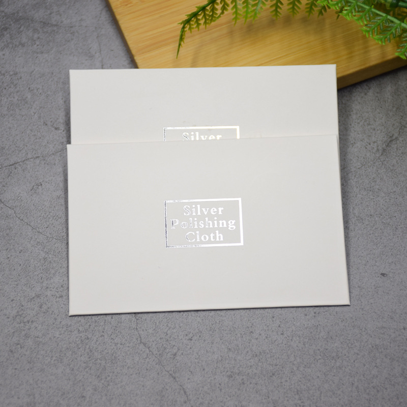 擦银布批发 白色包装 双面绒 加厚擦银布 鹿皮绒擦银布|ru