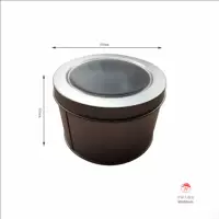 В наличии круглый 90*60 жестяная коробка мультфильм U диск крышка железная коробка окно круглая упаковка