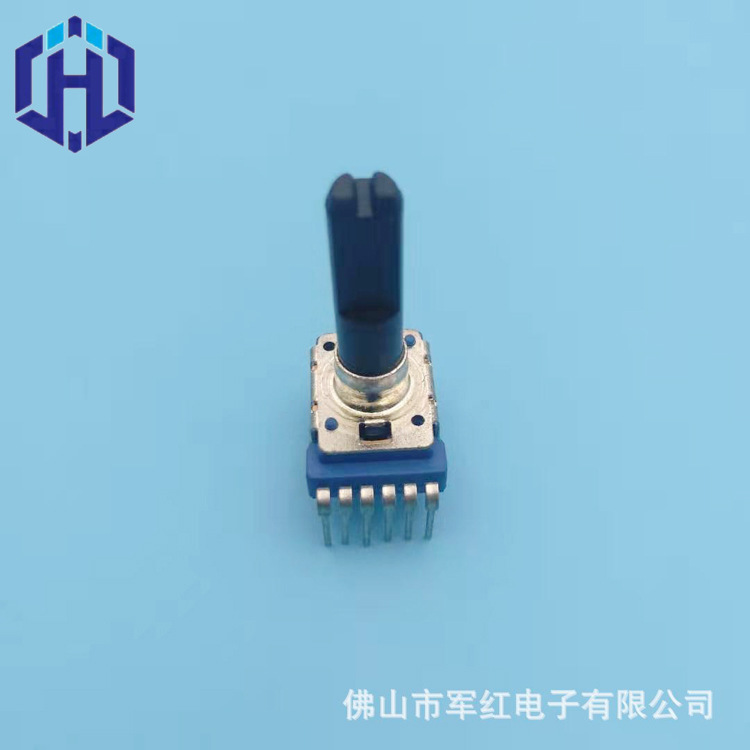 11mm碳膜旋转双联电位器  密封防尘绝缘轴厂家直销旋钮控制