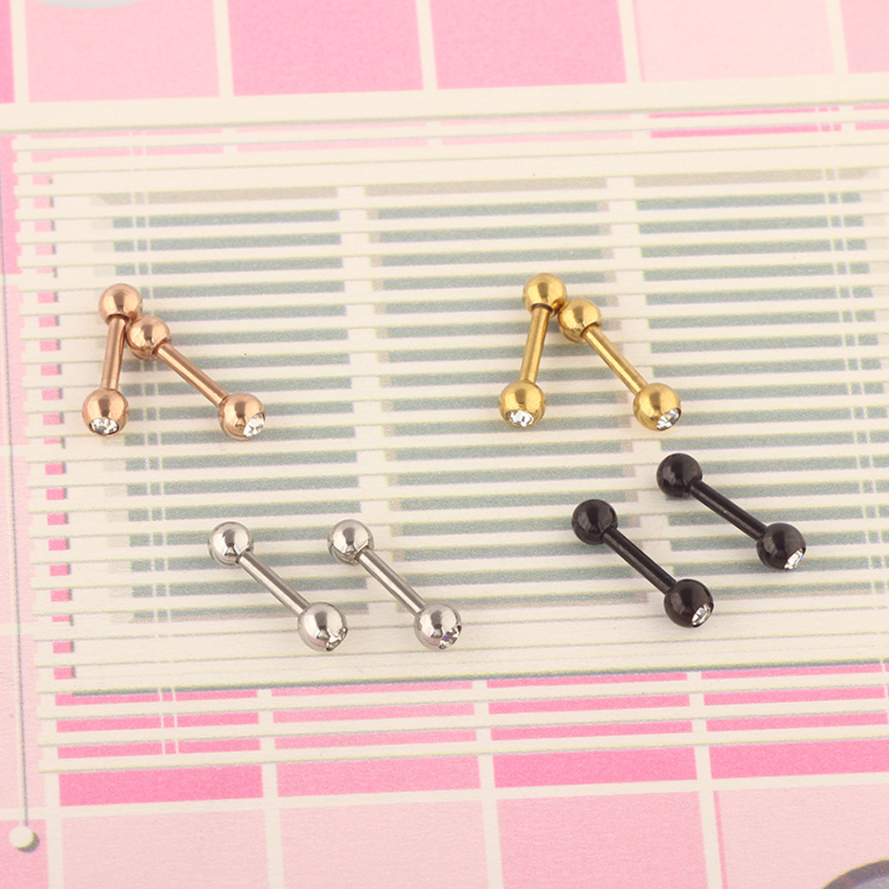 Stainless Steel Cherry Shape Cylindrical Ear Plug Earring for Ear Piercing Jewelry Wholesale detail image 8
