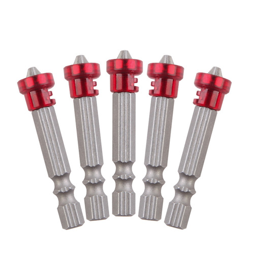 Electric screwdriver strong magnetic cross bit hand electric drill strong magnetic coil bit 50mm single head bit nozzle wind bit screwdriver bit