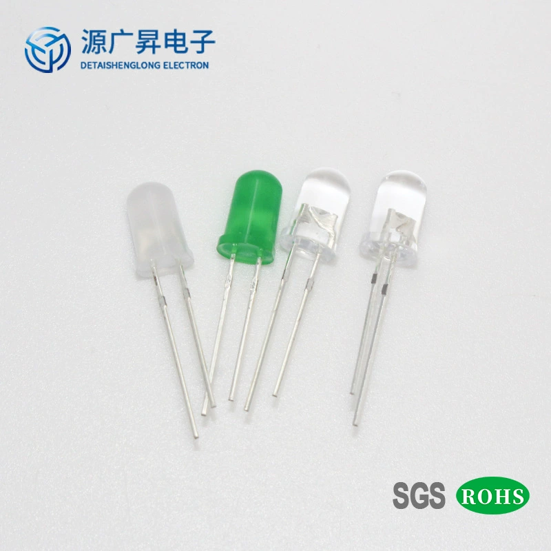 LED красный фонарь, 5 мм, 5 мм