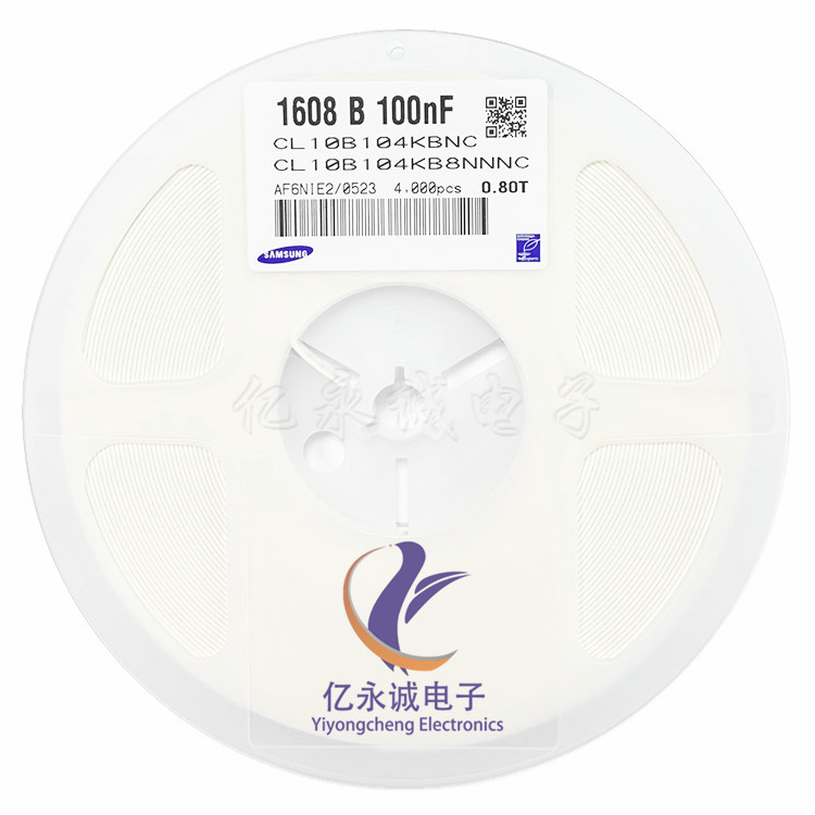 Конденсатор samsung cl10b104kb8nnnc