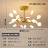 Scandinavian ceiling lamp for living room, modern and minimalistic creative lights