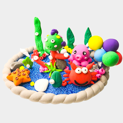 Factory wholesale ultra-light clay 100g pack 24 colors clay plasticine children's handmade educational toys for early education