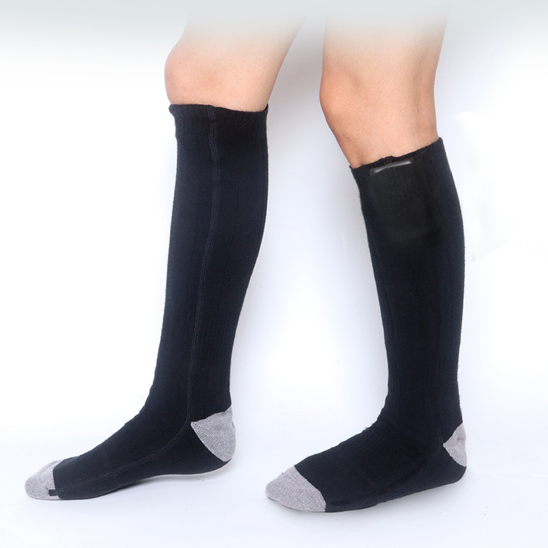 electrothermal Socks Fever socks men and women Warm feet heating Socks USB charge heating outdoors keep warm goods in stock