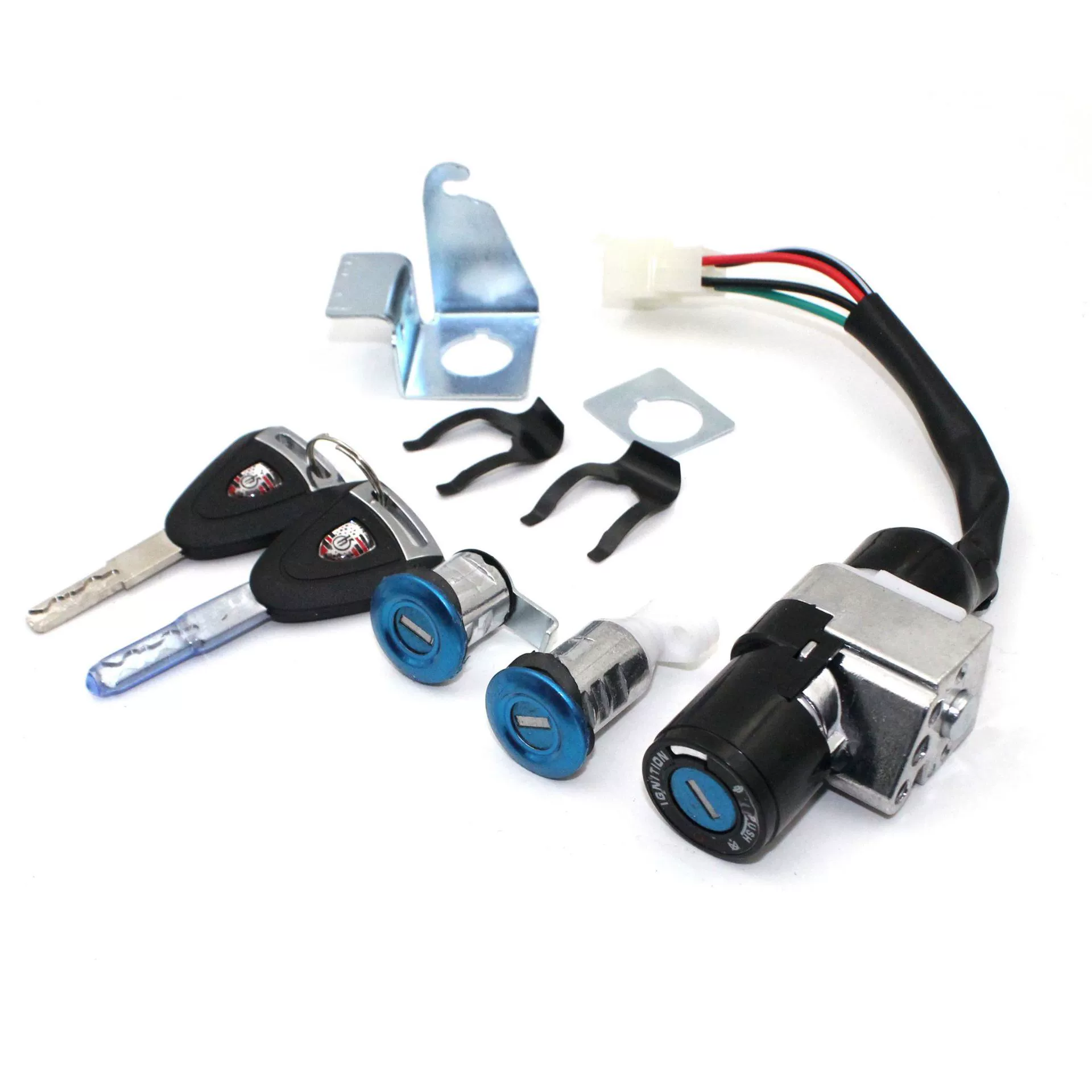 Электрический мотоцикл обезьяна M3 замок аксессуары M5 обезьяна Электрический дверной замок M6 Монстр Подушка сиденья замок ключ дверь