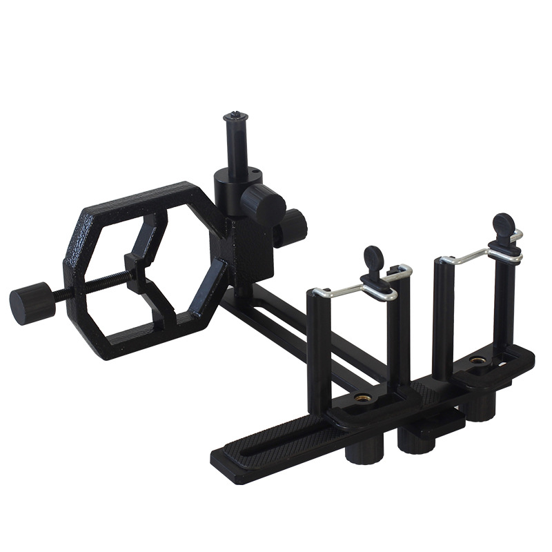 赠双手机夹金属二用支架单双天文望远镜连接相机和各种手机拍照