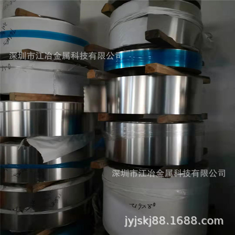 1/4H-HV160 316L软态不锈钢带板 2B面 弹簧料/发条料 宽开平分条