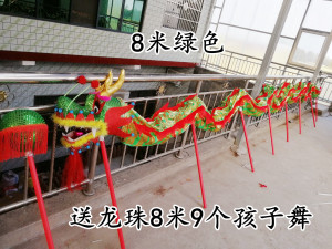 舞龙舞狮道具成人、儿童舞龙 儿童龙头道具 幼儿园龙狮舞台表演