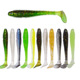 Soft Paddle Tail Fishing Lures Soft Baits Bass Trout Fresh Water Fishing Lure