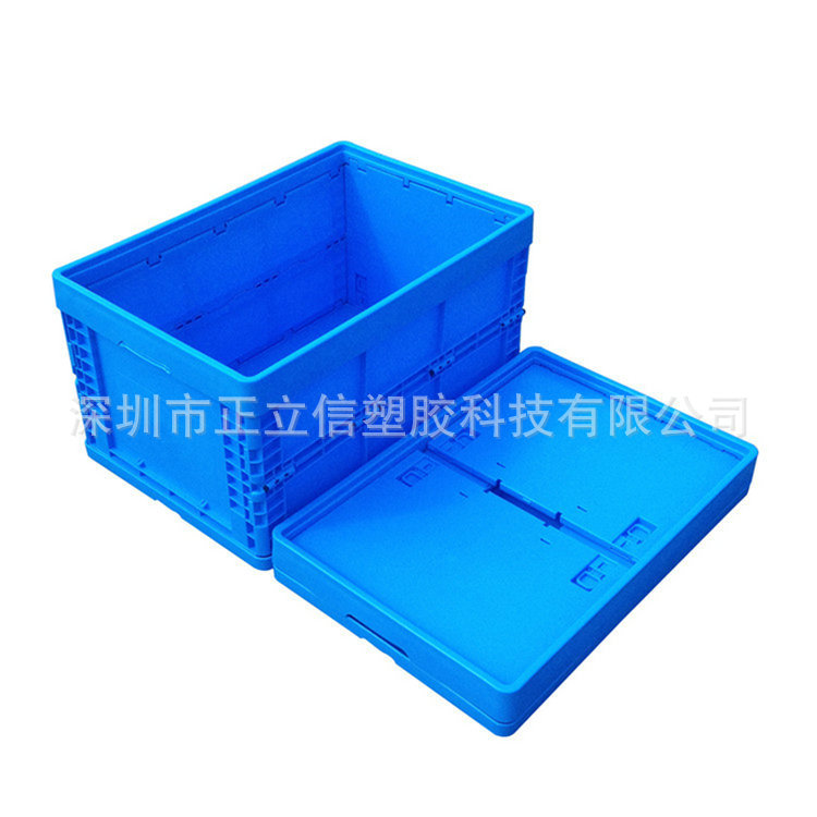 厂家可折叠塑料筐周转筐折叠物流箱塑料箱EUO541*366*190