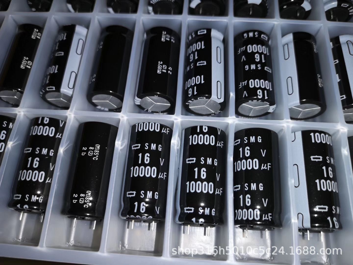 16V10000UF 18*35MM黑色短脚 原盒化工牌子 功放音响专用电解电容