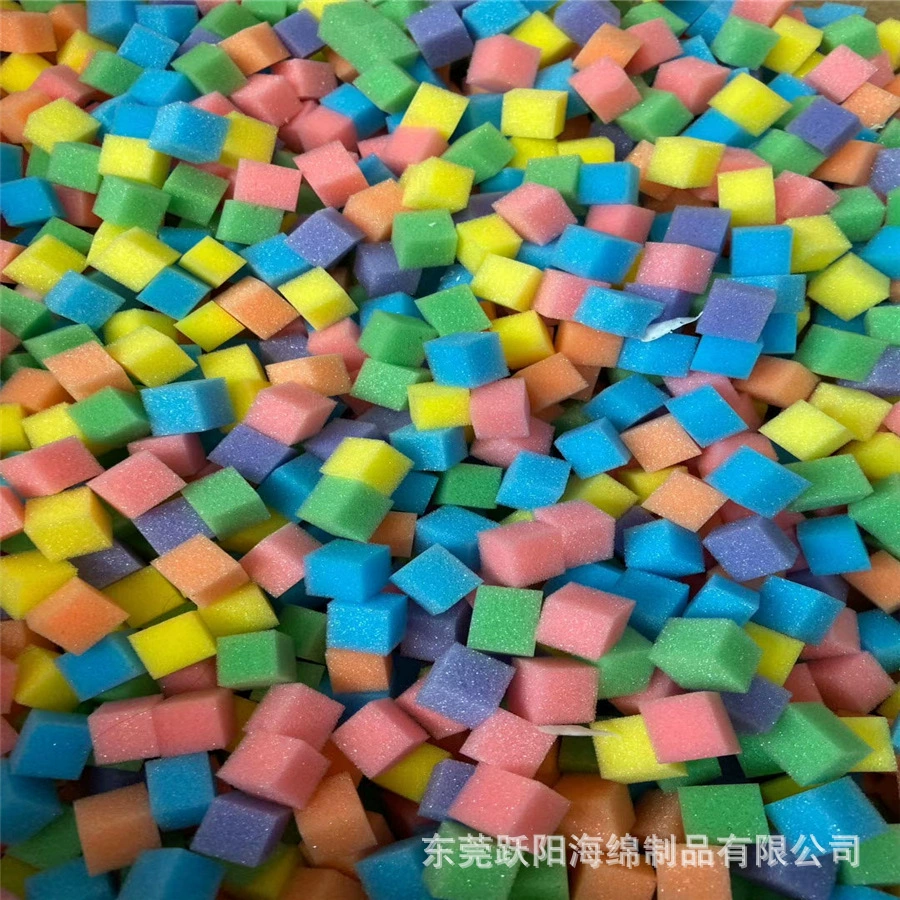 Цвет пенополиуретана частицы губки мяч может быть использован для дивана наполнитель губка Чистка губка Ванна